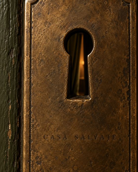 Cerradura de bronce