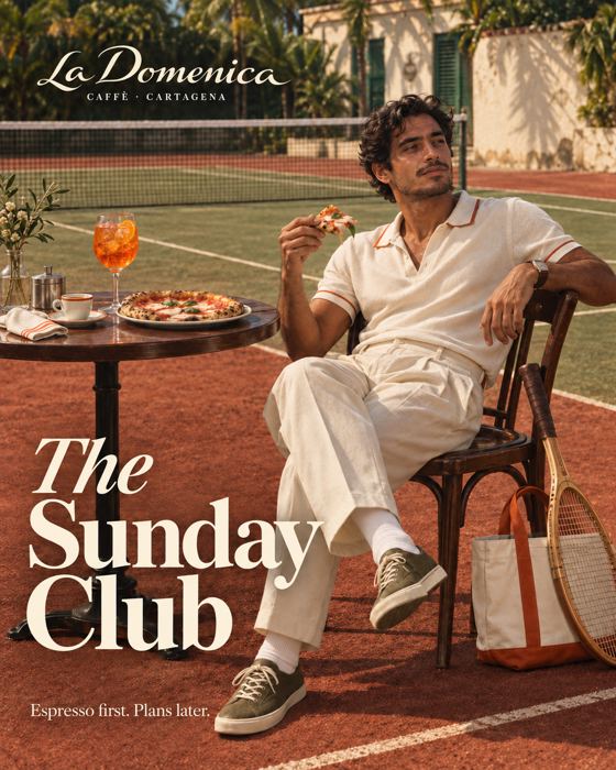 Hombre en la cancha: The Sunday Club